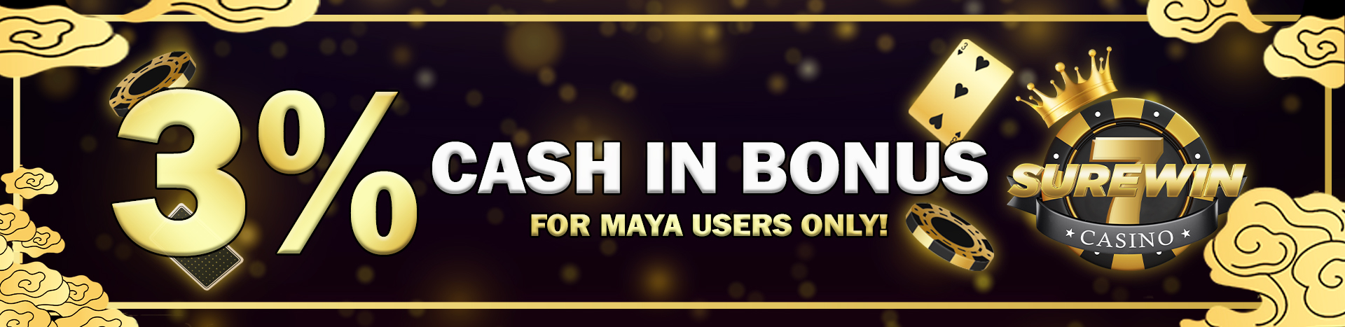 Maya 3% Recharge Bonus